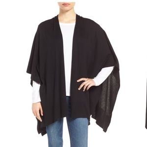 Nordstrom Light weight black poncho